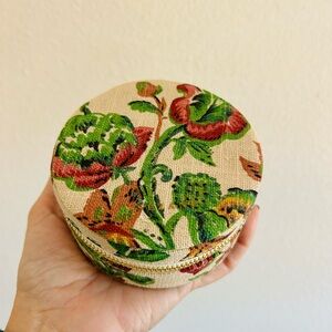 Sezane Floral Jewelry case